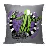 WB-Beetlejuice, Make My Millenium Printed Throw Pillow, 18"x18"