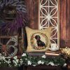 Gordon Setter and Flowers Throw Pillow Machine Washable, Indoor Outdoor Decorative Pillow for Couch, Bed or Patio, 14Hx14W