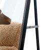 Aluminum alloy metal frame wall-mounted full-length mirror, Bathroom vanity mirror, bedroom porch, decorative mirror, clothing store