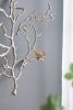 17x5.5x22" Metal Branch Wall Sculptures with Bird Accents