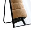 Aluminum alloy metal frame wall-mounted full-length mirror, Bathroom vanity mirror, bedroom porch, decorative mirror, clothing store