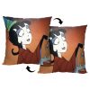 WB Beetlejuice Animated Creepy Lydia Printed Throw Pillow, 18"x18"